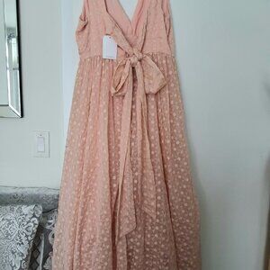 In Loom embroidered Maxi Dress